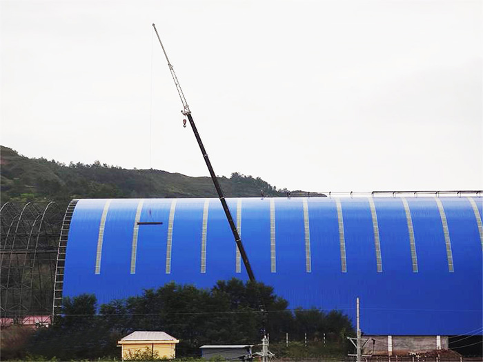 清镇煤棚网架工程